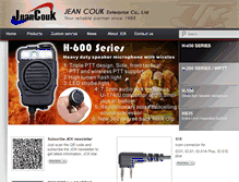 Tablet Screenshot of jeancouk.com
